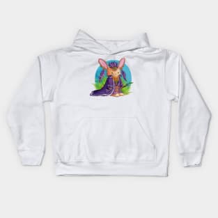 Bunny of the Ombawaybop Tree Kids Hoodie